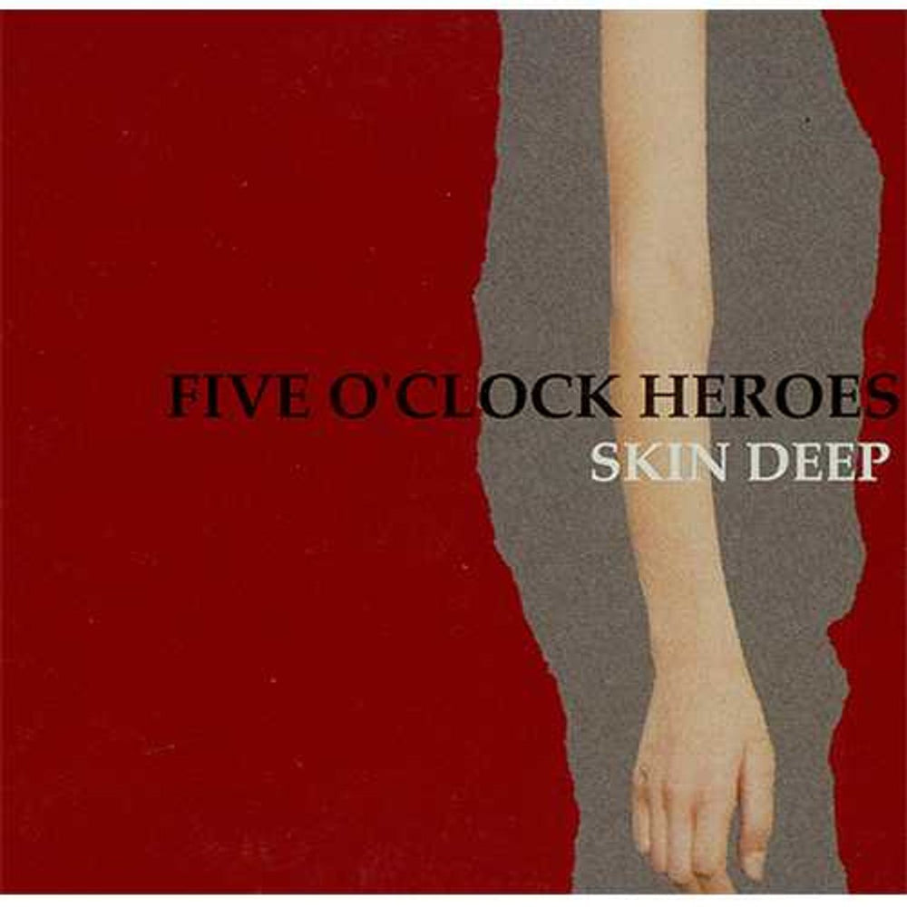 Five O'clock Heroes Skin Deep UK Promo CD single (CD5 / 5") GLAZE08CDP