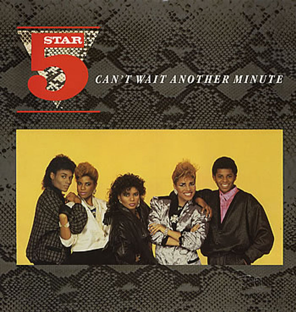 Five Star Can't Wait Another Minute UK 12" vinyl single (12 inch record / Maxi-single) PT40698