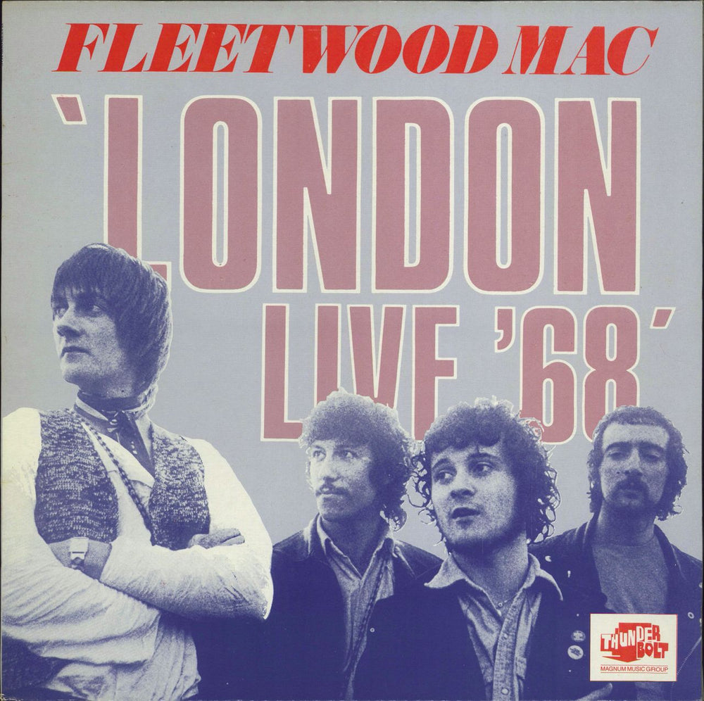 Fleetwood Mac London Live '68 UK vinyl LP album (LP record) THBL1.038