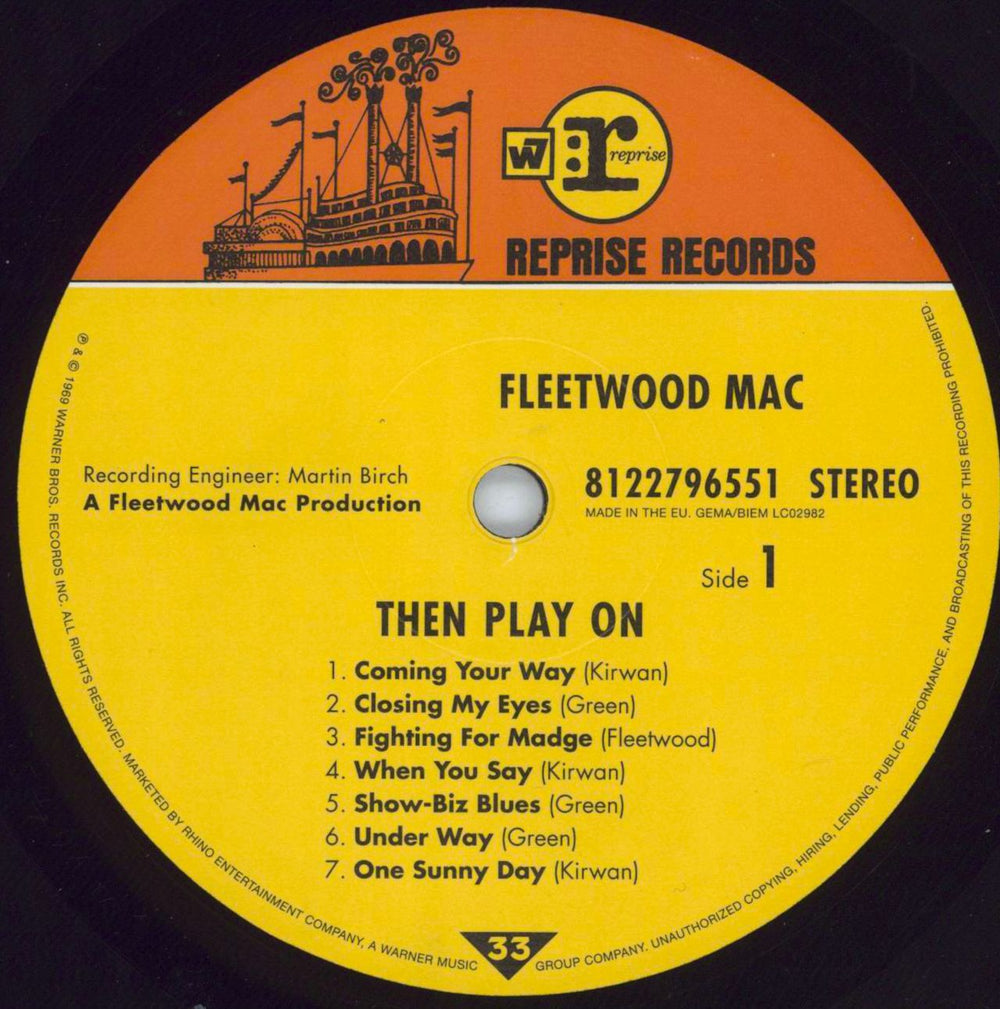 Fleetwood Mac Then Play On - HYPERSTICKERED SHRINK UK vinyl LP album (LP record) MACLPTH803707