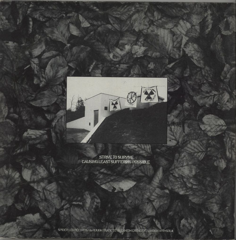 Flux Of Pink Indians Strive To Survive Causing Least Suffering Possible UK vinyl LP album (LP record) FAJLPST658597