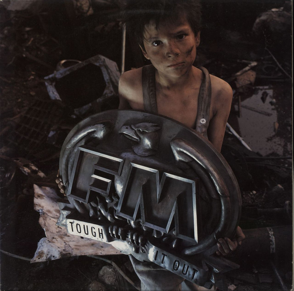 FM Tough It Out UK vinyl LP album (LP record) 4655891