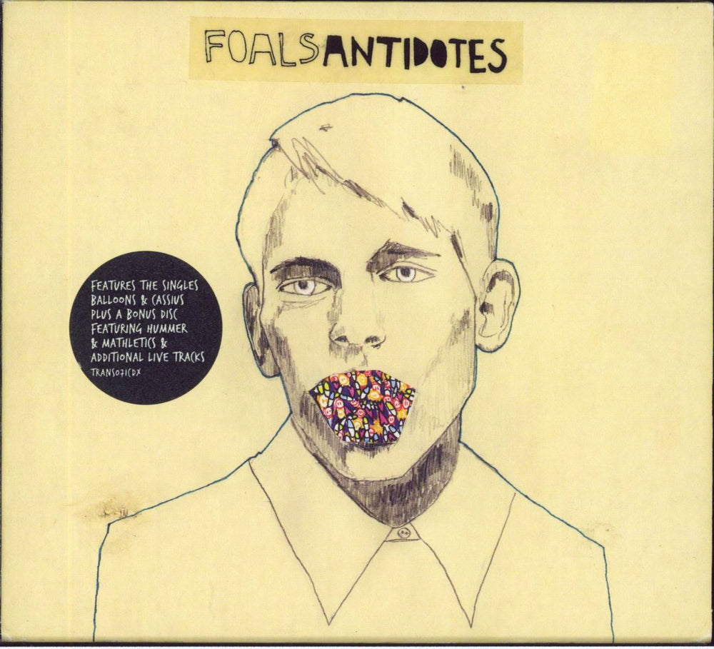 Foals Antidotes: Deluxe Edition UK 2 CD album set (Double CD) 5144270055