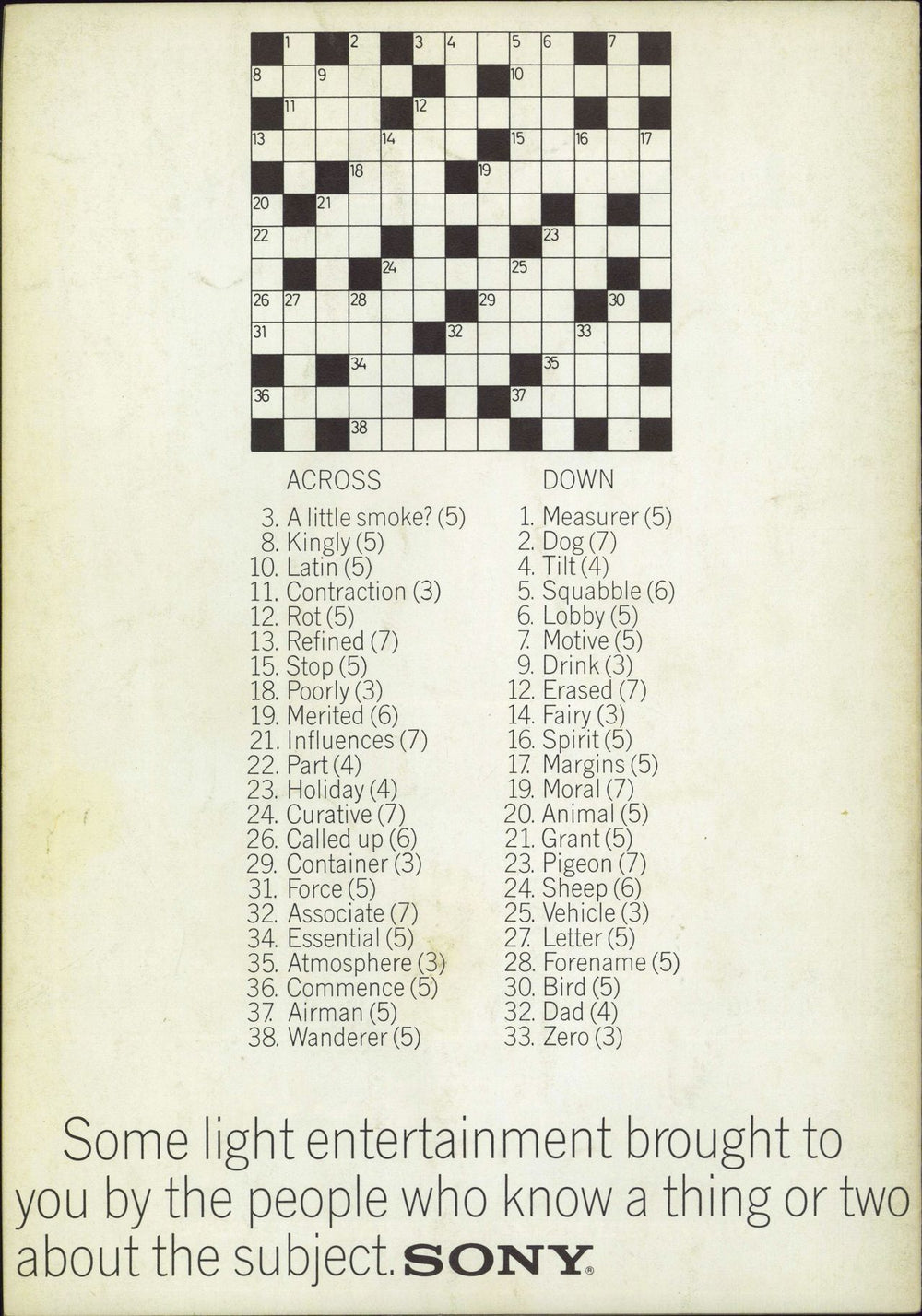 Focus In Concert + Ticket Stub UK tour programme