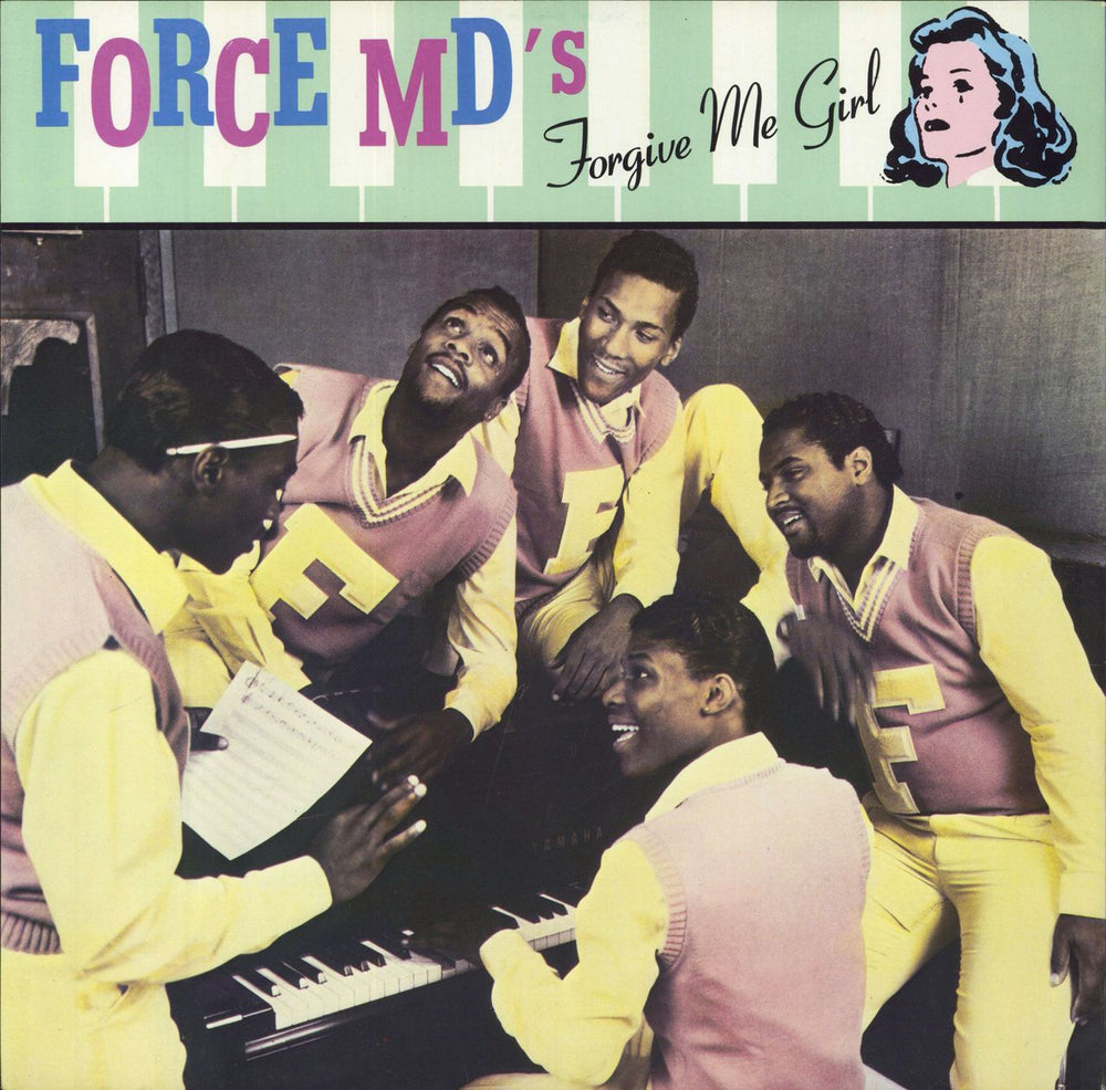 Force M.D.'s Forgive Me Girl UK 12" vinyl single (12 inch record / Maxi-single) 12IS207