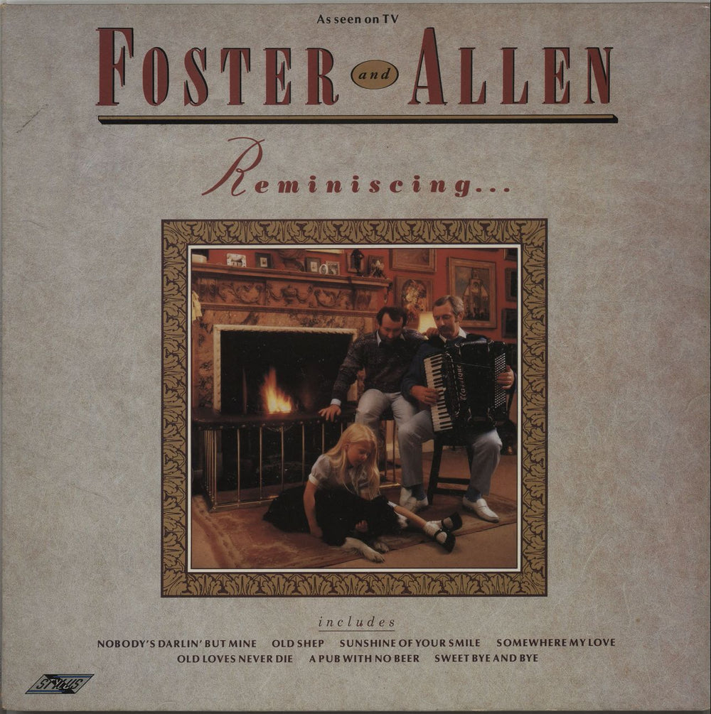 Foster & Allen Reminiscing... UK vinyl LP album (LP record) SMR623