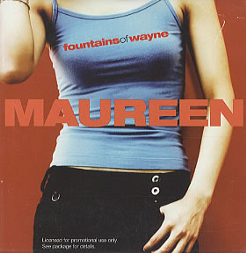 Fountains Of Wayne Maureen US Promo CD single (CD5 / 5") 19343-2