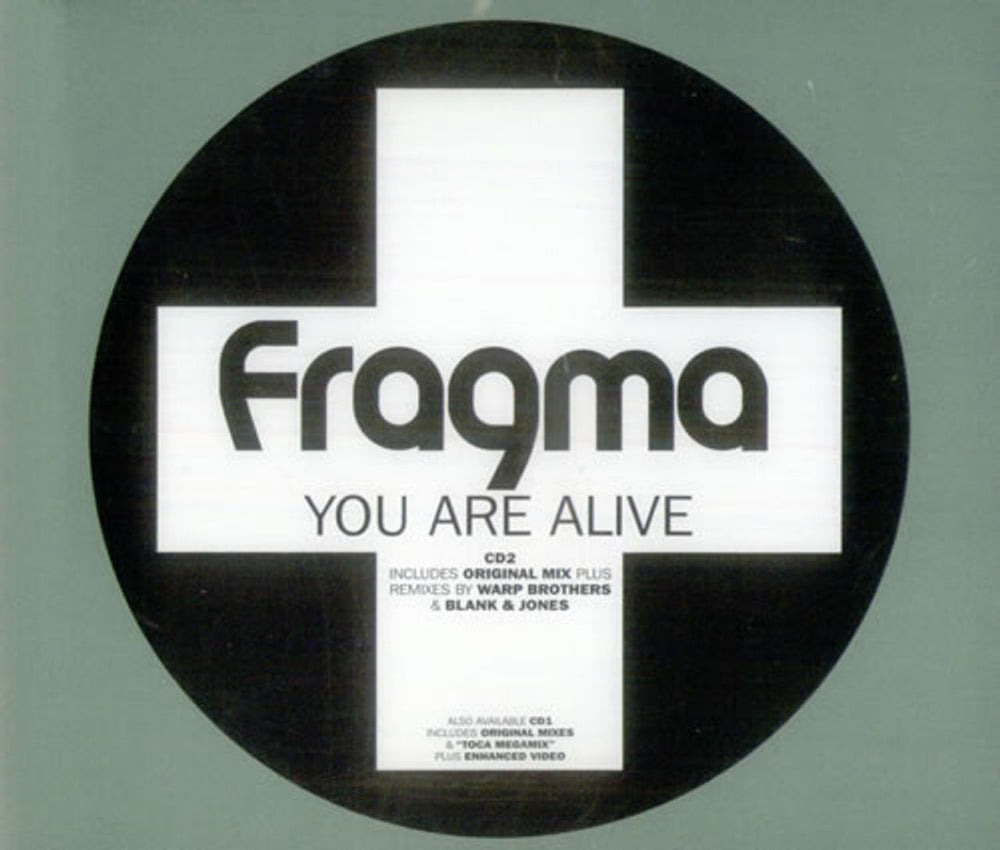 Fragma You Are Alive - CD2 UK CD single (CD5 / 5") CDTIV153