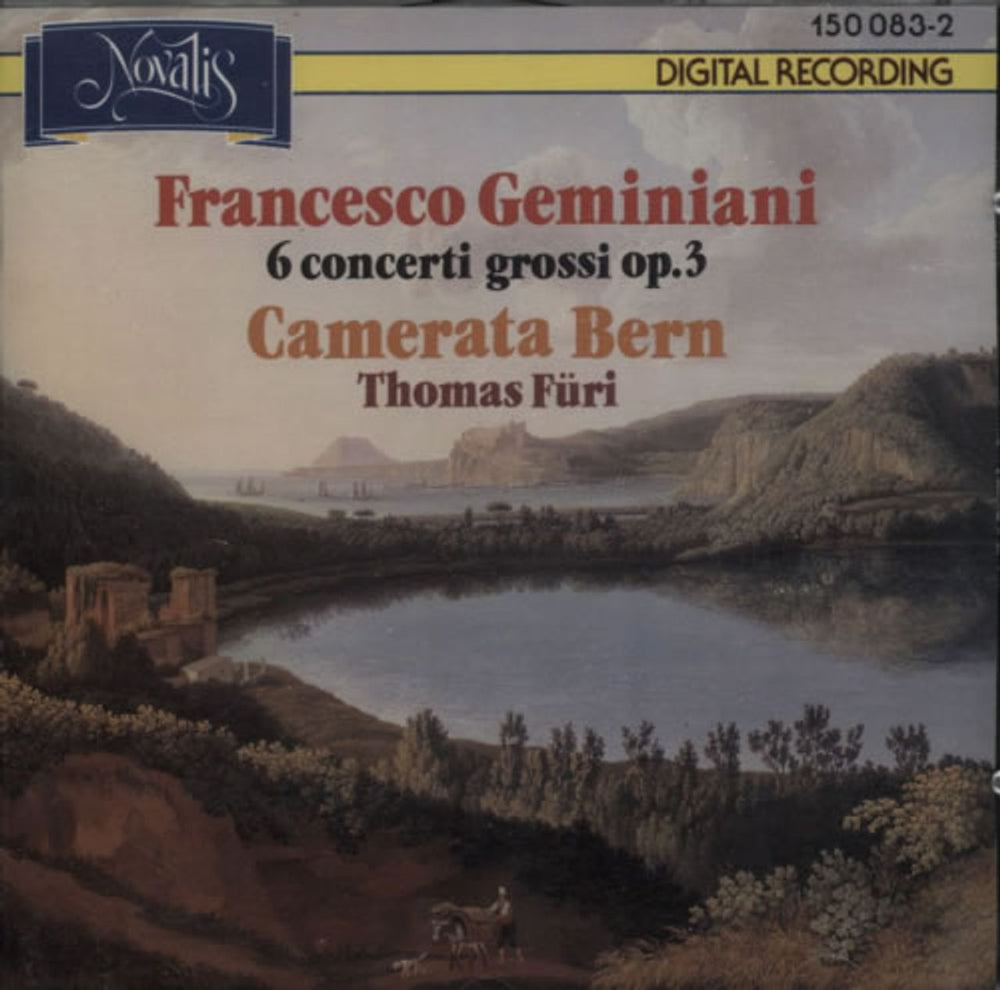 Francesco Geminiani 6 Concerti Grossi Op.3 Swiss CD album (CDLP) 150083-2