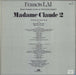 Francis Lai Madame Claude 2 French vinyl LP album (LP record)