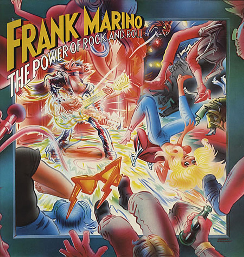 Frank Marino & Mahogany Rush The Power Of Rock And Roll UK vinyl LP album (LP record) 84969