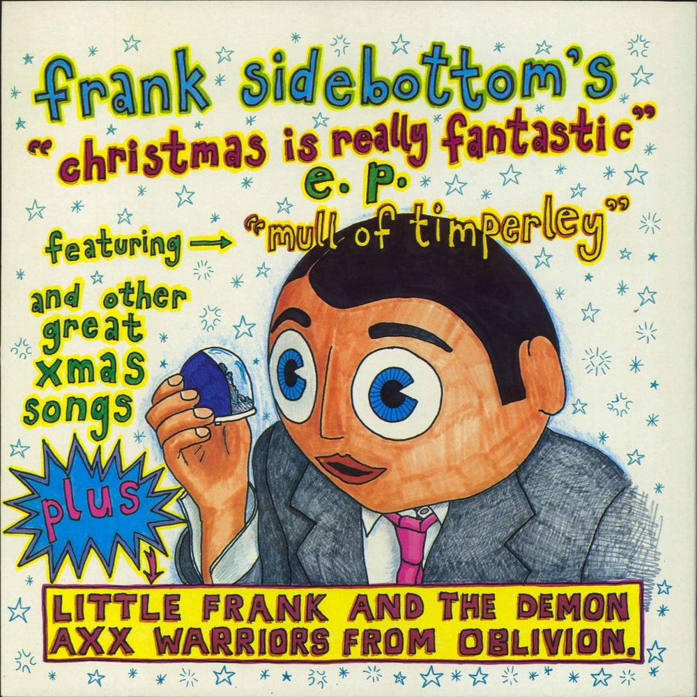 Frank Sidebottom Christmas is Really Fantastic UK 12" vinyl single (12 inch record / Maxi-single) ITTI041