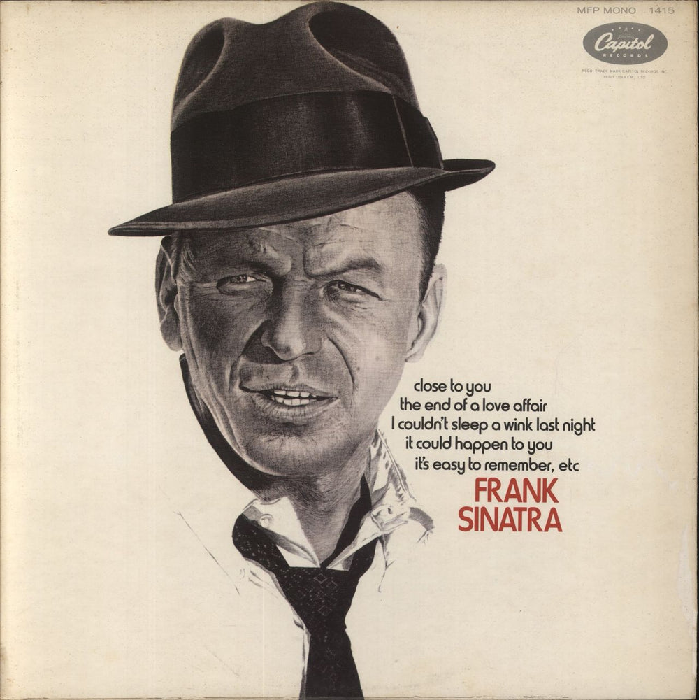 Frank Sinatra Close To You UK vinyl LP album (LP record) MFP1415