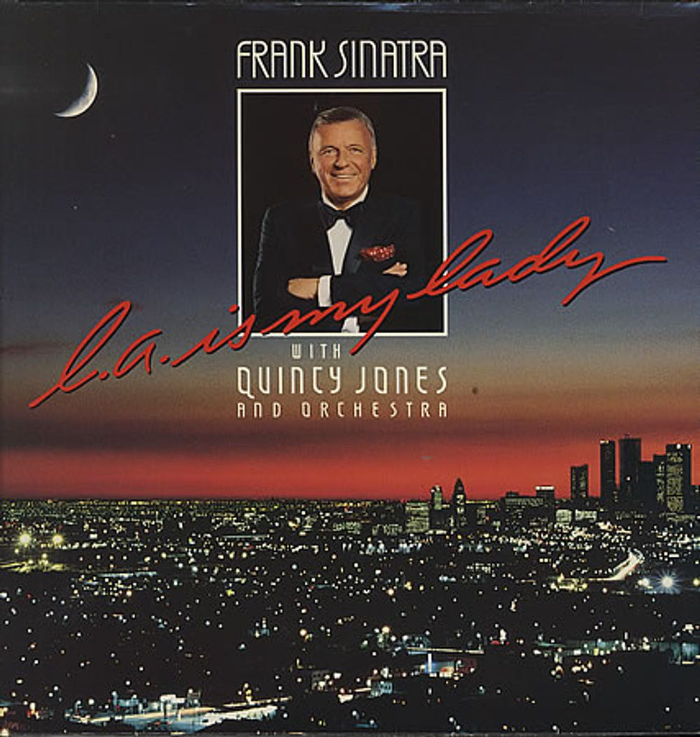 Frank Sinatra L.A. Is My Lady German vinyl LP album (LP record) 925145-1