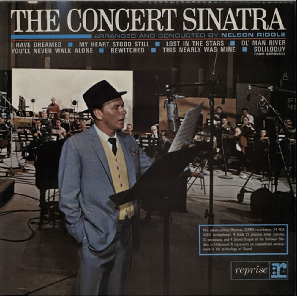 Frank Sinatra The Concert Sinatra - 2nd UK vinyl LP album (LP record) R9-1009