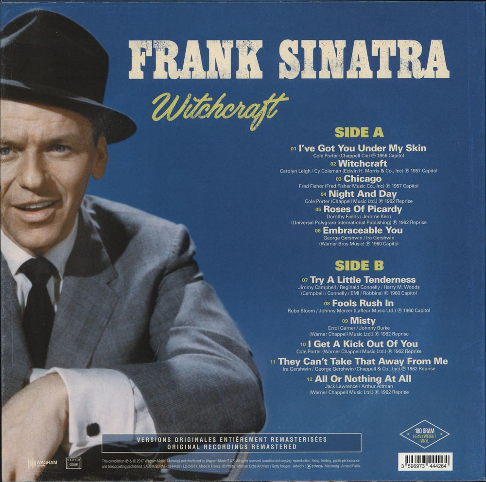 Frank Sinatra Witchcraft - 180gm French vinyl LP album (LP record) 3596973444264