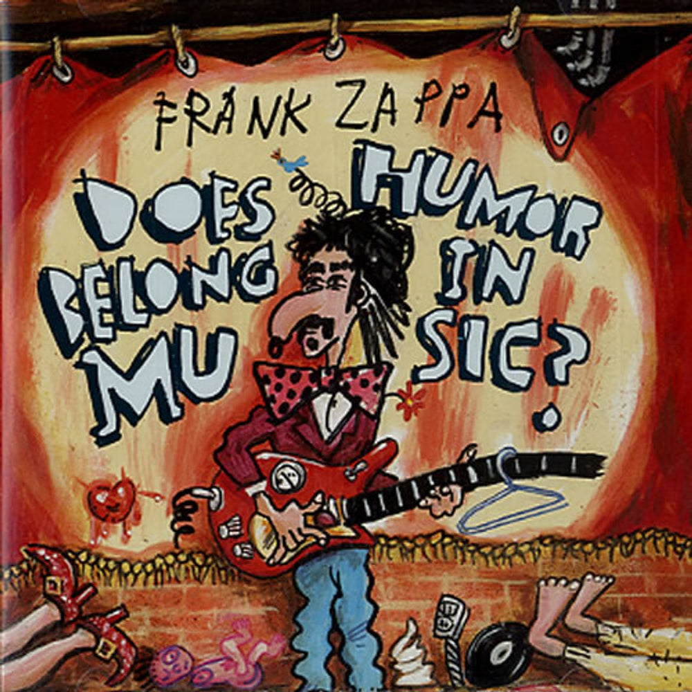 Frank Zappa Does Humor Belong In Music ? US CD album (CDLP) RCD10548