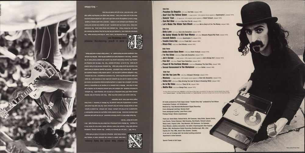 Frank Zappa Strictly Commercial UK 2-LP vinyl record set (Double LP Album)