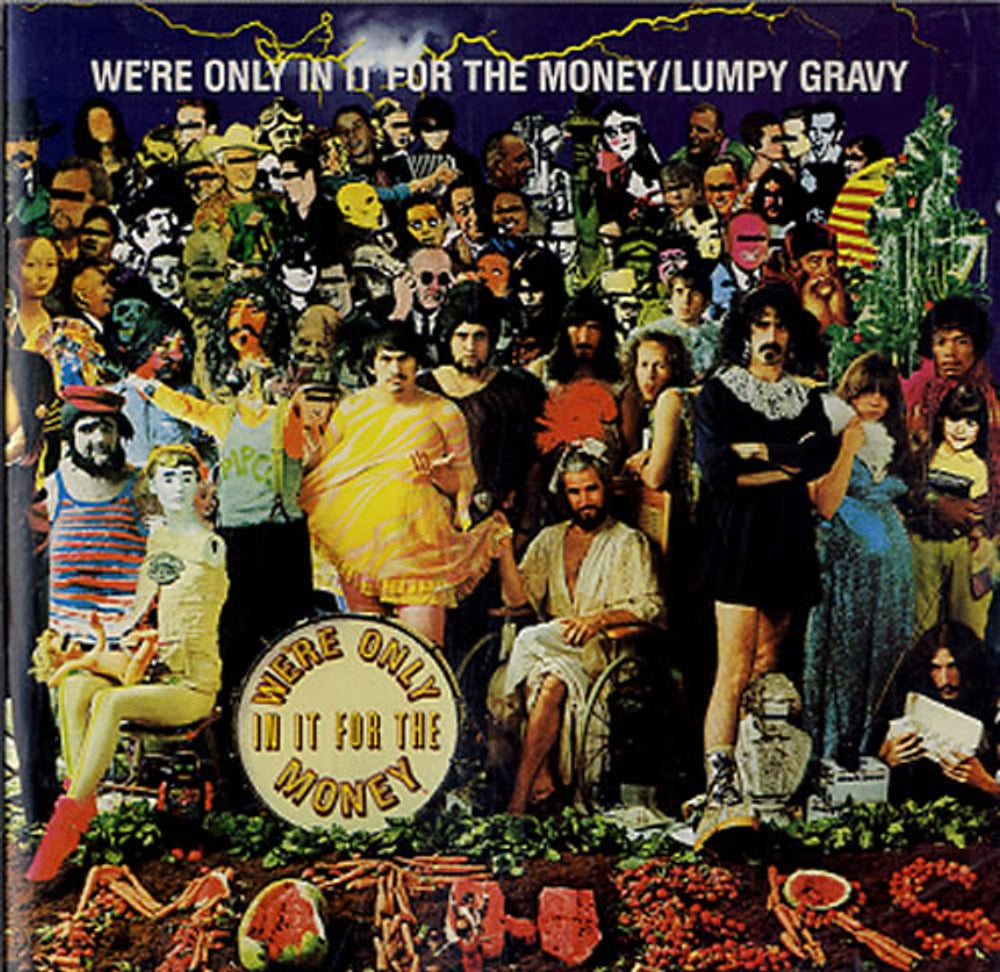 Frank Zappa We're Only In It For The Money / Lumpy Gravy UK CD album (CDLP) CDZAP13