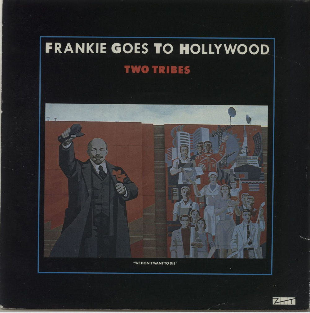 Frankie Goes To Hollywood Two Tribes UK 7" vinyl single (7 inch record / 45) ZTAS3