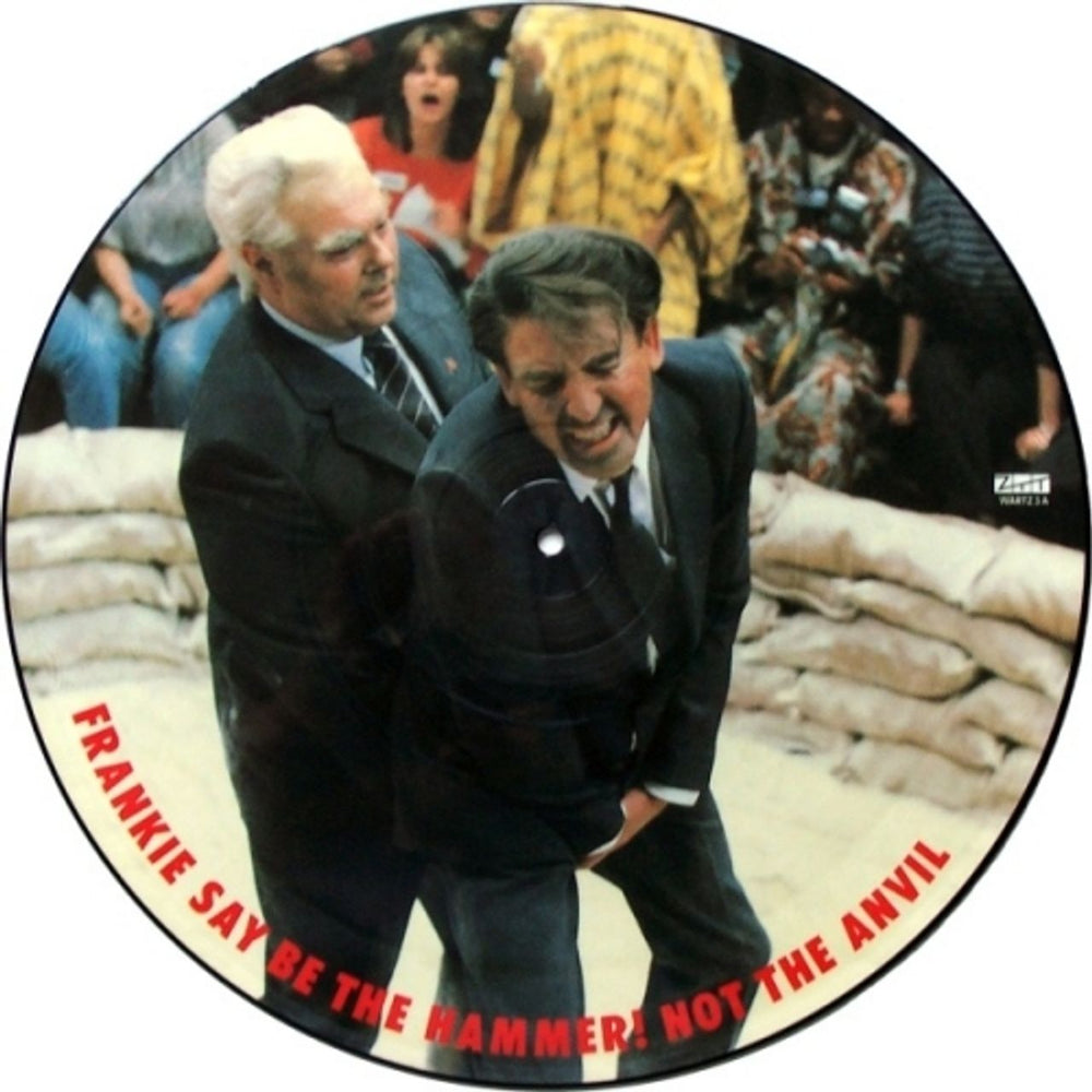 Frankie Goes To Hollywood War (Hidden) UK 12" vinyl picture disc (12 inch picture record) WARTZ3