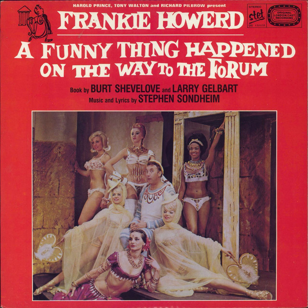 Frankie Howerd A Funny Thing Happened On The Way To The Forum US vinyl LP album (LP record) DS15028
