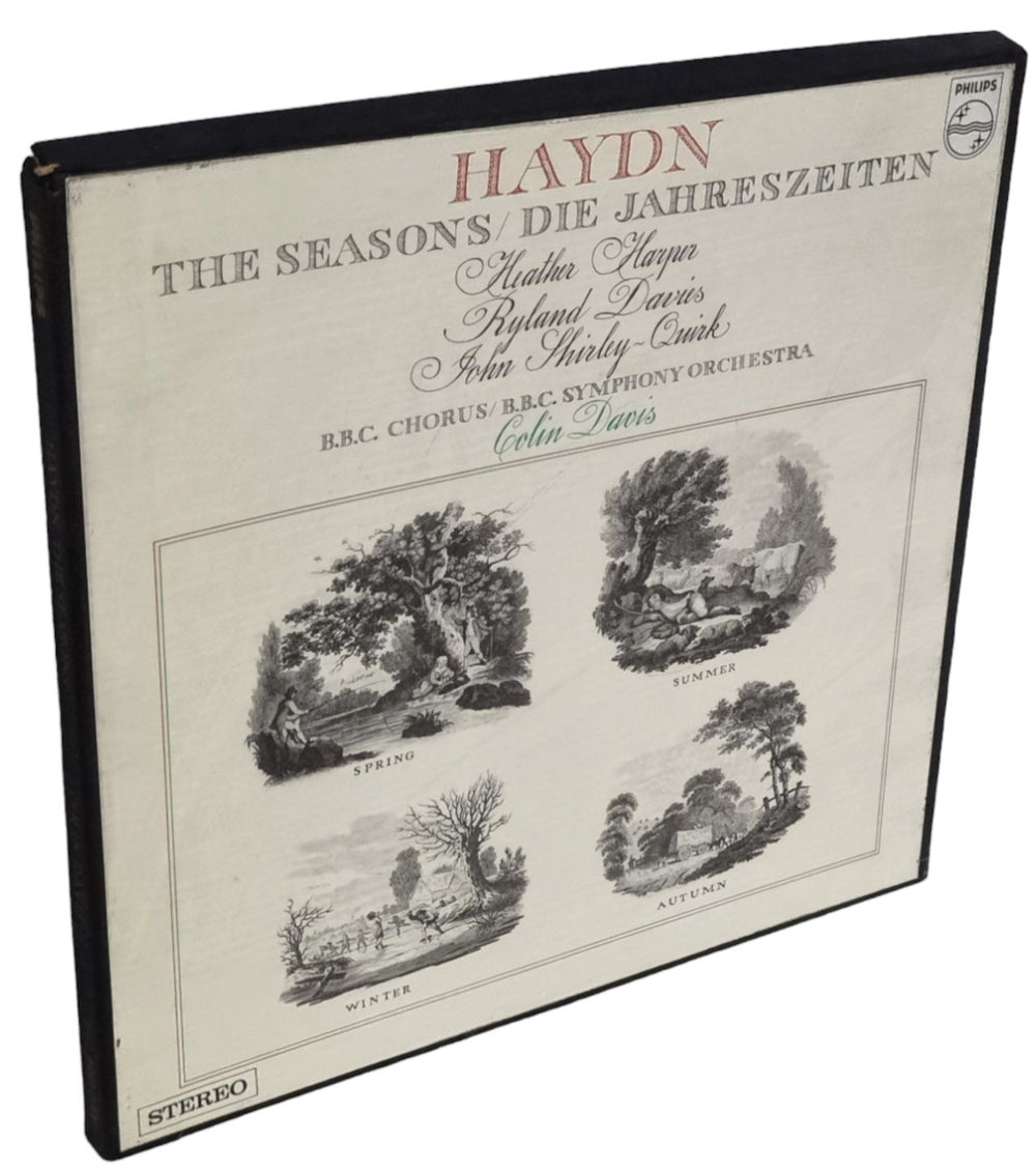 Franz Joseph Haydn Haydn: The Seasons / Die Jahreszeiten UK Vinyl Box Set SAL3698-3700