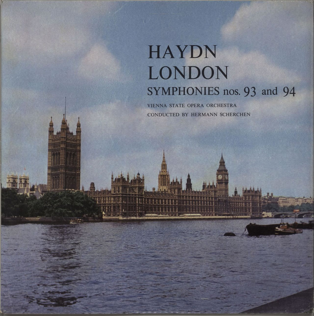 Franz Joseph Haydn London: Symphonies Nos. 93 and 94 UK vinyl LP album (LP record) T407