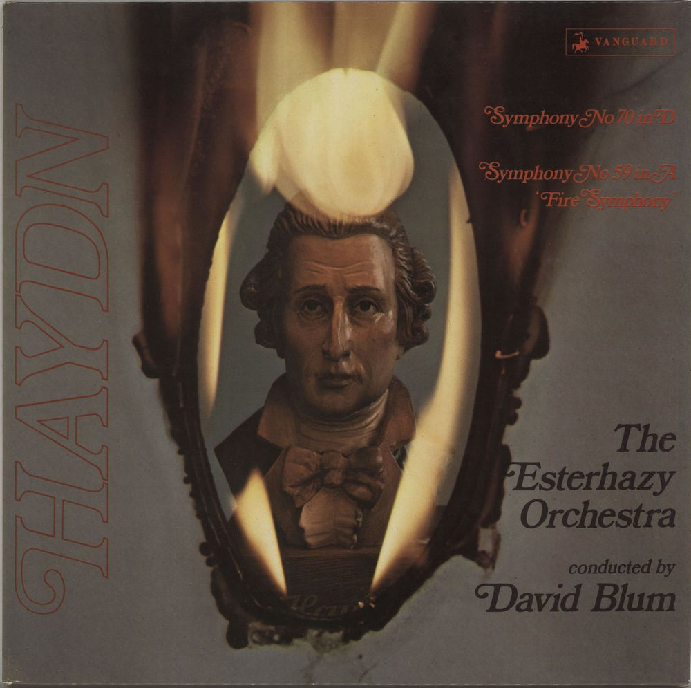 Franz Joseph Haydn Symphony No. 70 in D / Symphony No. 59 in A "Fire Symphony" UK vinyl LP album (LP record) VSL11063