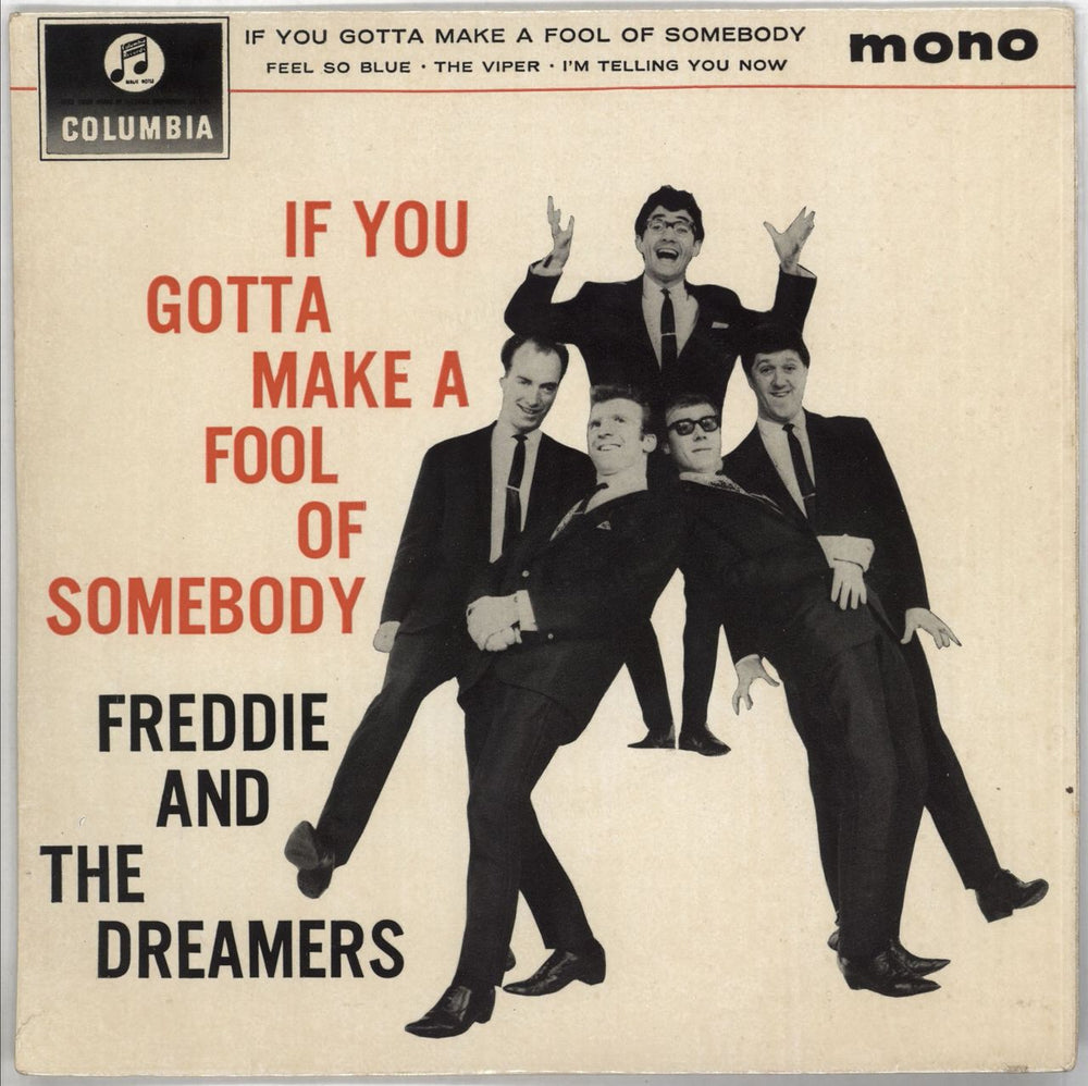 Freddie & The Dreamers If You Gotta Make A Fool Of Somebody E.P. - EX UK 7" vinyl single (7 inch record / 45) SEG8275