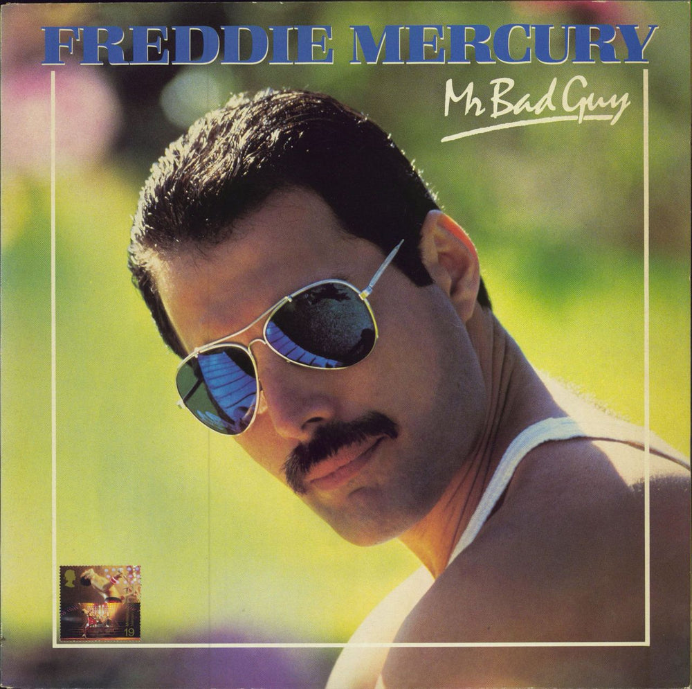 Freddie Mercury Mr Bad Guy - EX - stamp UK vinyl LP album (LP record) CBS86312