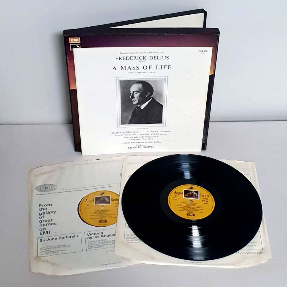 Frederick Delius A Mass Of Life UK 2-LP vinyl record set (Double LP Album) DUH2LAM760957