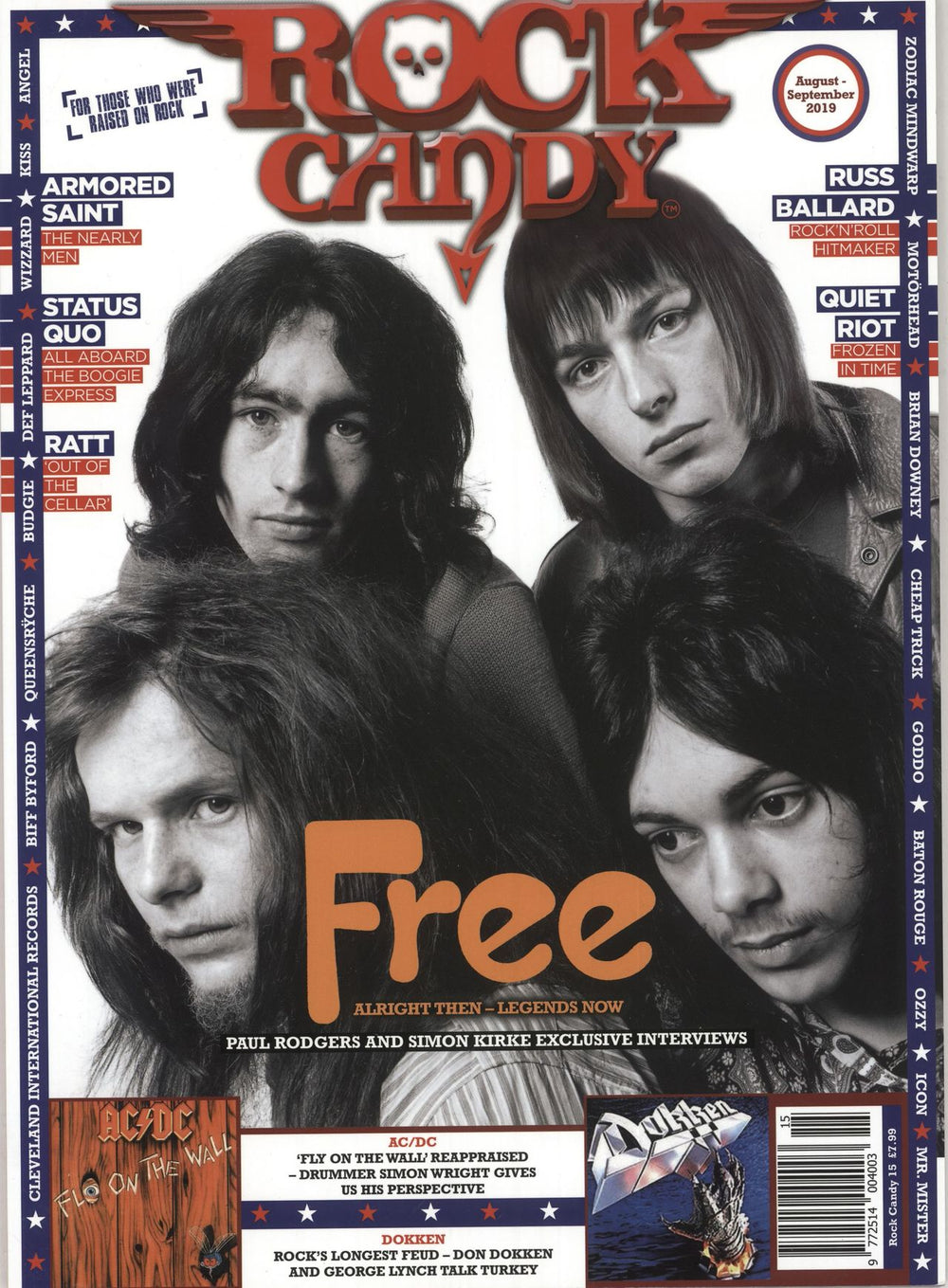 Free Rock Candy - August-September 2019 UK magazine AUGUST-SEPTEMBER 2019