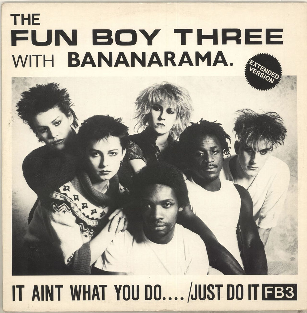 Fun Boy Three It Ain't What You Do / Just Do It UK 12" vinyl single (12 inch record / Maxi-single) CHS122570