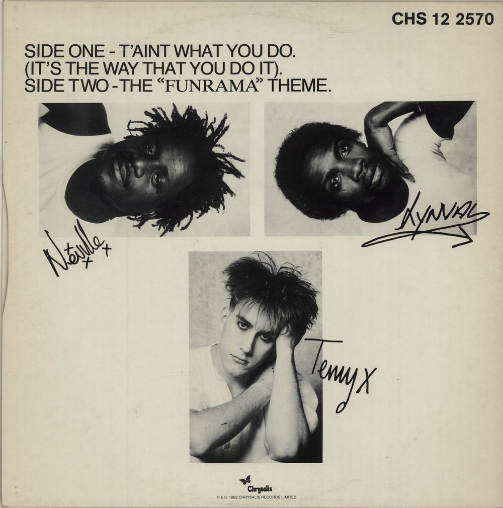 Fun Boy Three T'Ain't What You Do UK 12" vinyl single (12 inch record / Maxi-single) FUB12TA685364