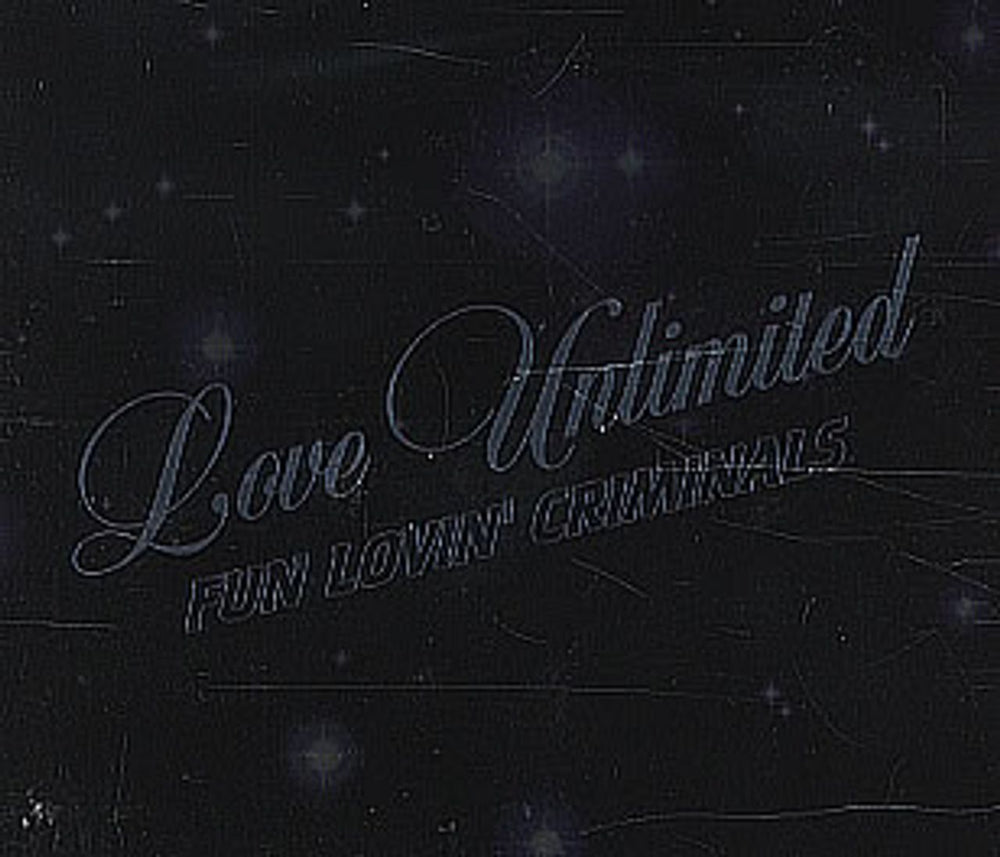 Fun Lovin Criminals Love Unlimited - Digi UK CD single (CD5 / 5") CDCHSS5096