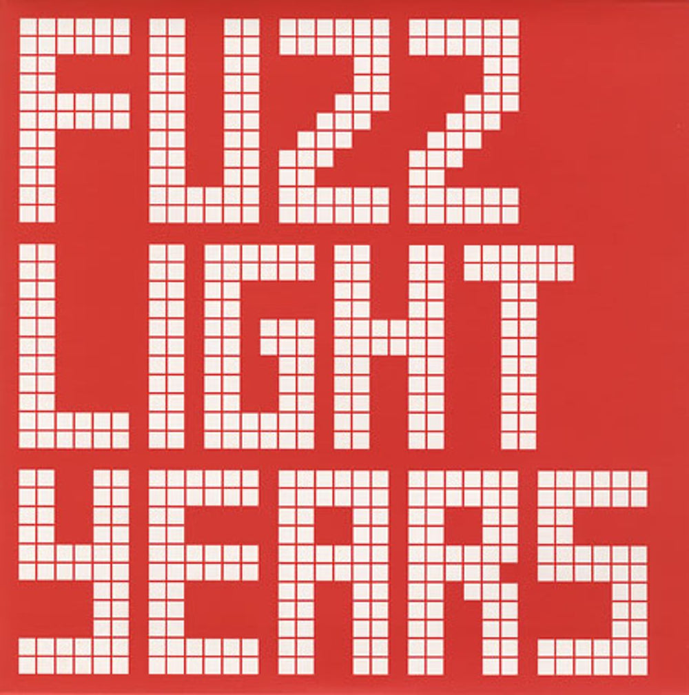 Fuzz Light Years Fuzz Light Years - Red Vinyl UK 7" vinyl single (7 inch record / 45) KARMA23