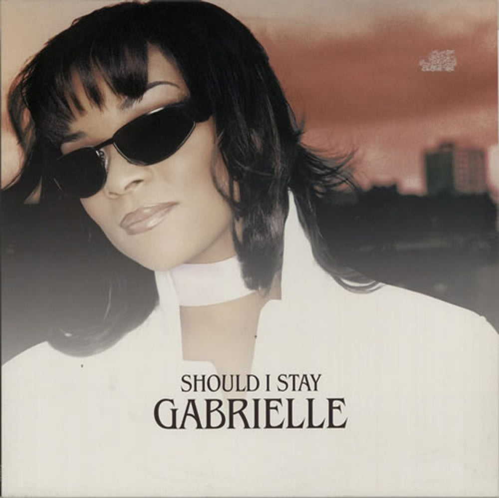 Gabrielle Should I Stay UK Promo 12" vinyl single (12 inch record / Maxi-single) GOBX32