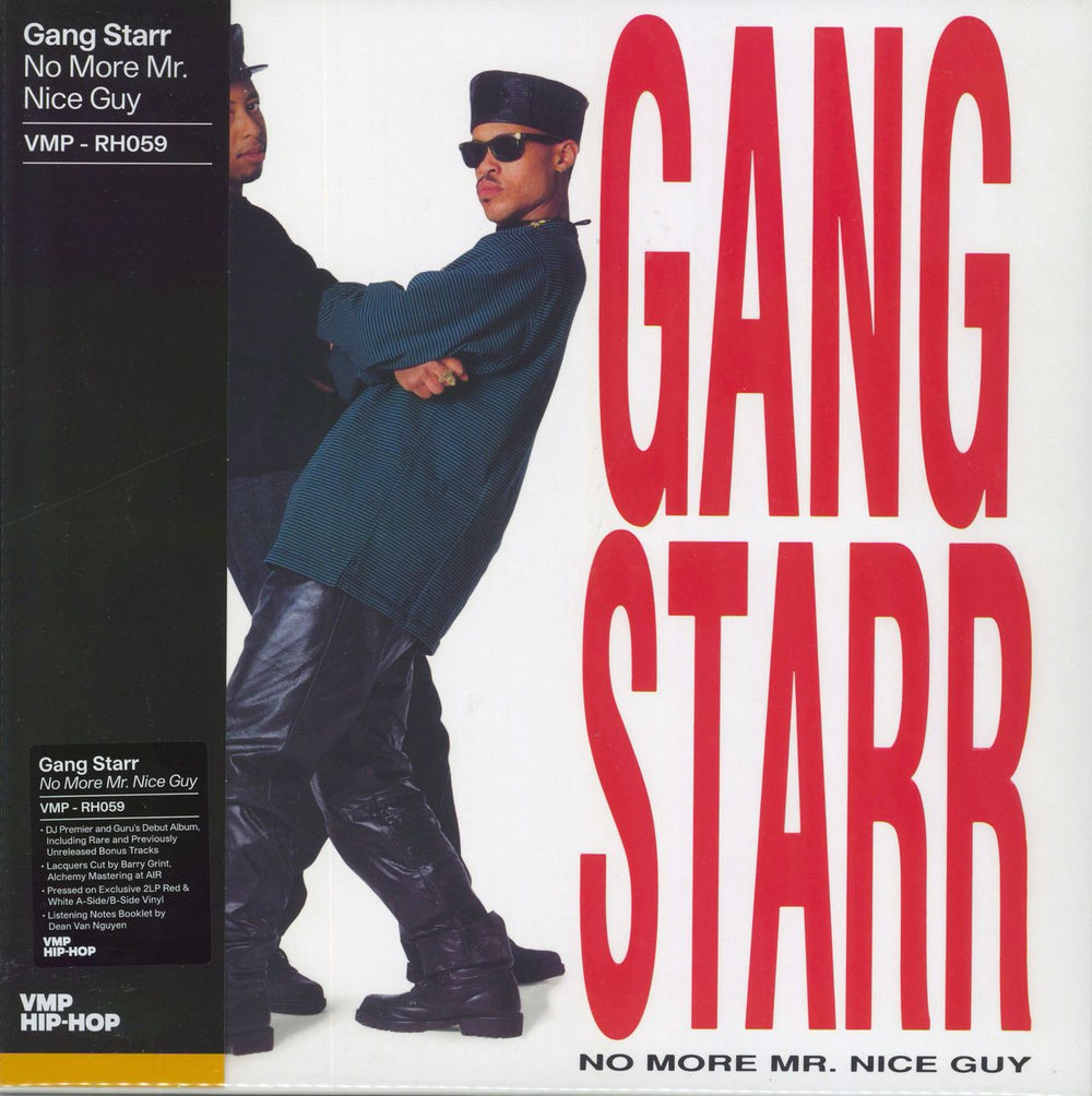 Gang Starr No More Mr. Nice Guy - Red and White Vinyl US 2-LP vinyl record set (Double LP Album) RH059