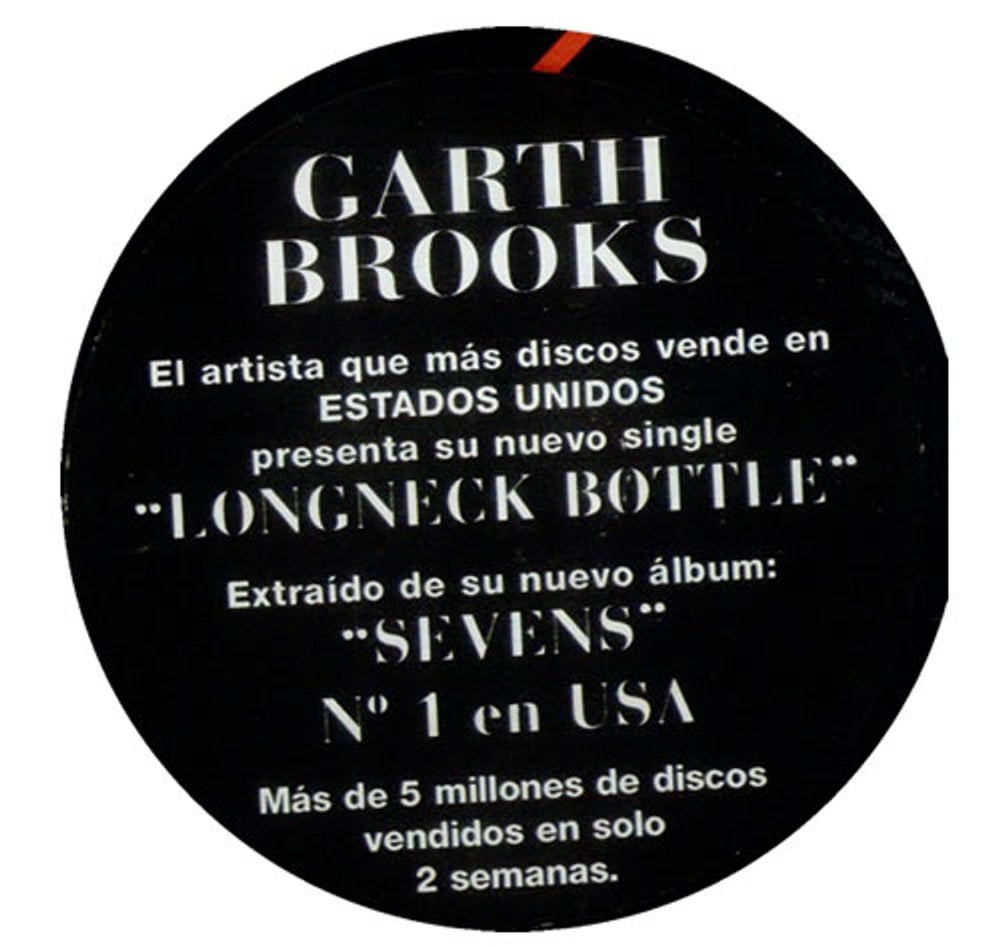 Garth Brooks Longneck Bottle Dutch Promo CD single (CD5 / 5") CDSP163