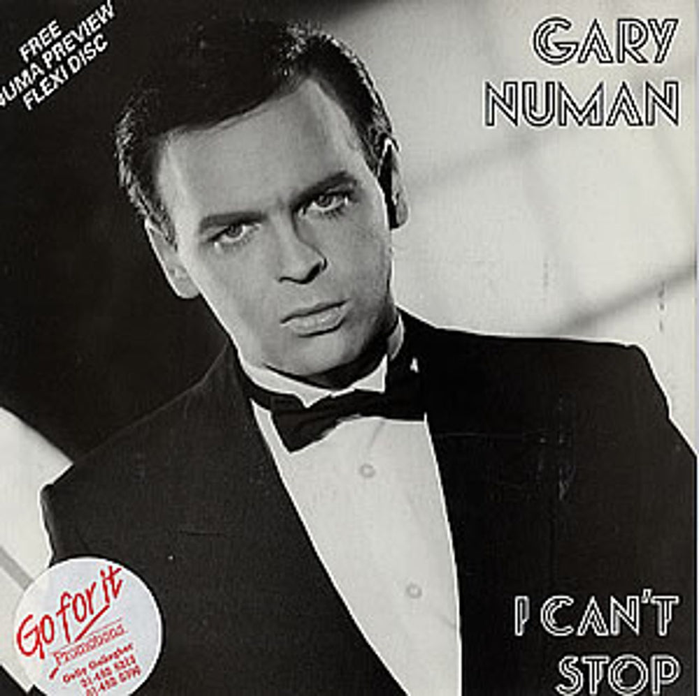 Gary Numan I Can't Stop UK 7" vinyl single (7 inch record / 45) NU17