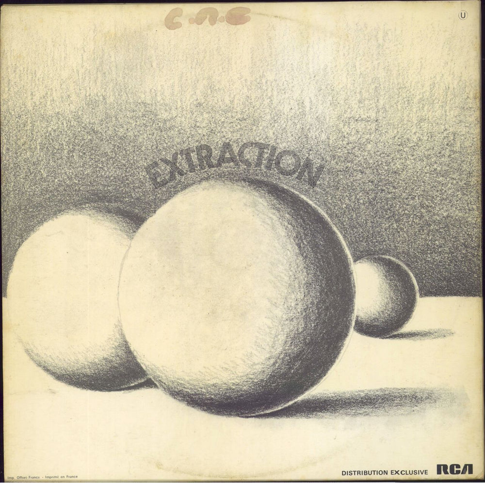 Gary Wright Extraction French vinyl LP album (LP record)