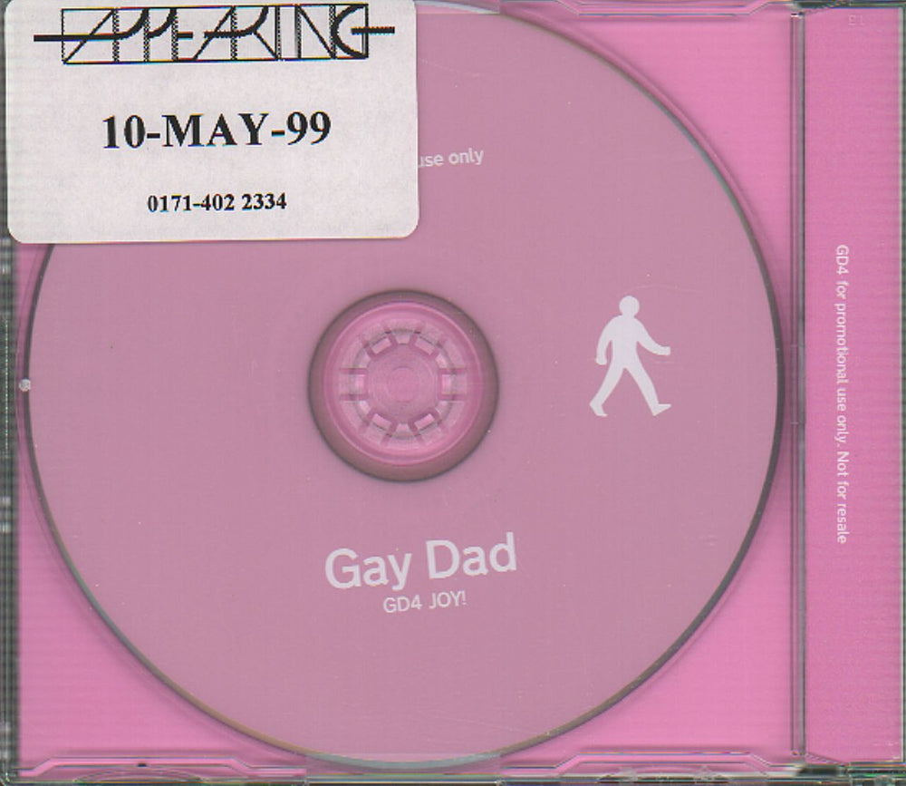 Gay Dad Joy UK Promo CD single (CD5 / 5") GYDC5JO135291