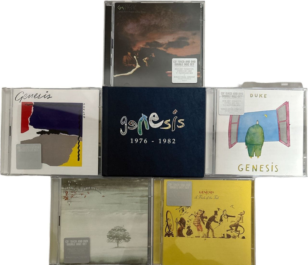 Genesis Genesis 1976 - 1982 US CD Album Box Set GENDXGE816230