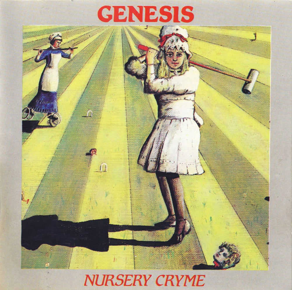 Genesis Nursery Cryme UK CD album (CDLP) CASCD1052