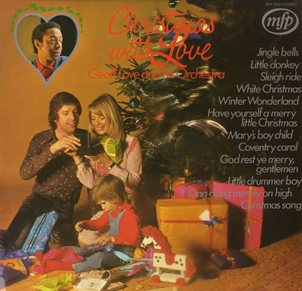 Geoff Love Christmas With Love UK vinyl LP album (LP record) MFP50037