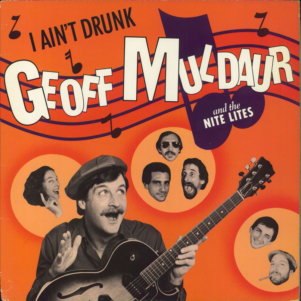 Geoff Muldaur I Ain't Drunk US vinyl LP album (LP record) HNBL1304