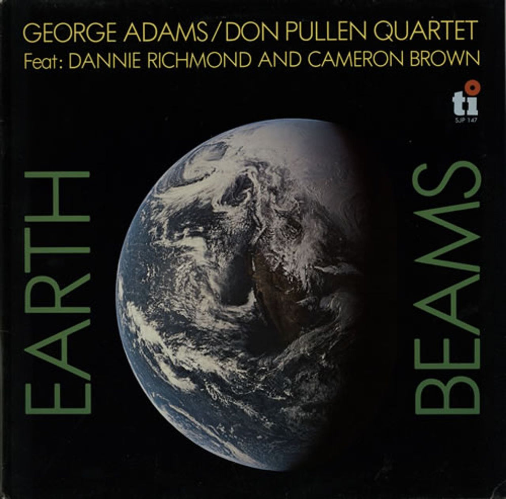 George Adams Earth Beams Dutch vinyl LP album (LP record) SJP147