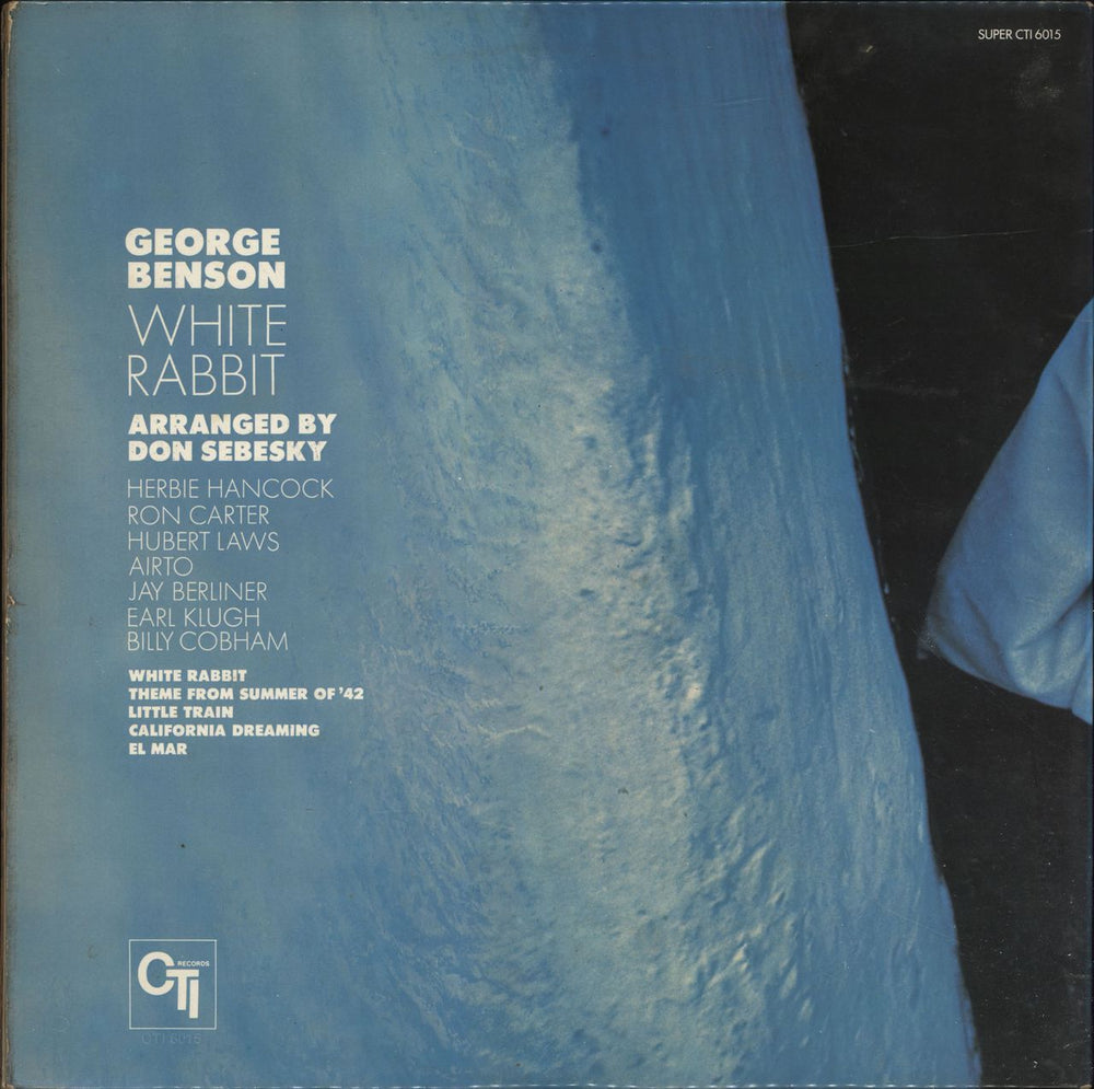 George Benson White Rabbit UK vinyl LP album (LP record)