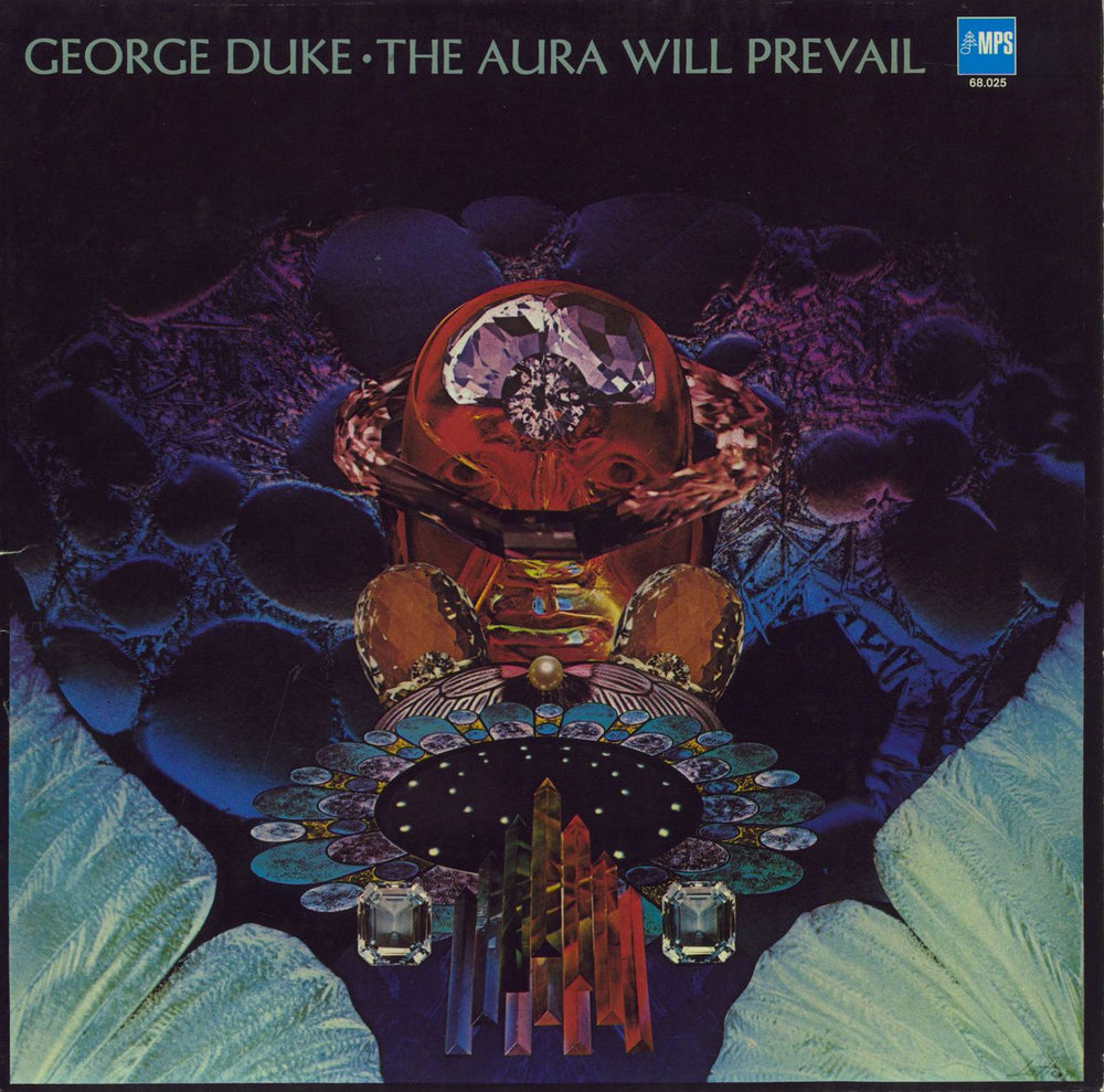 George Duke The Aura Will Prevail German vinyl LP album (LP record) 68.025